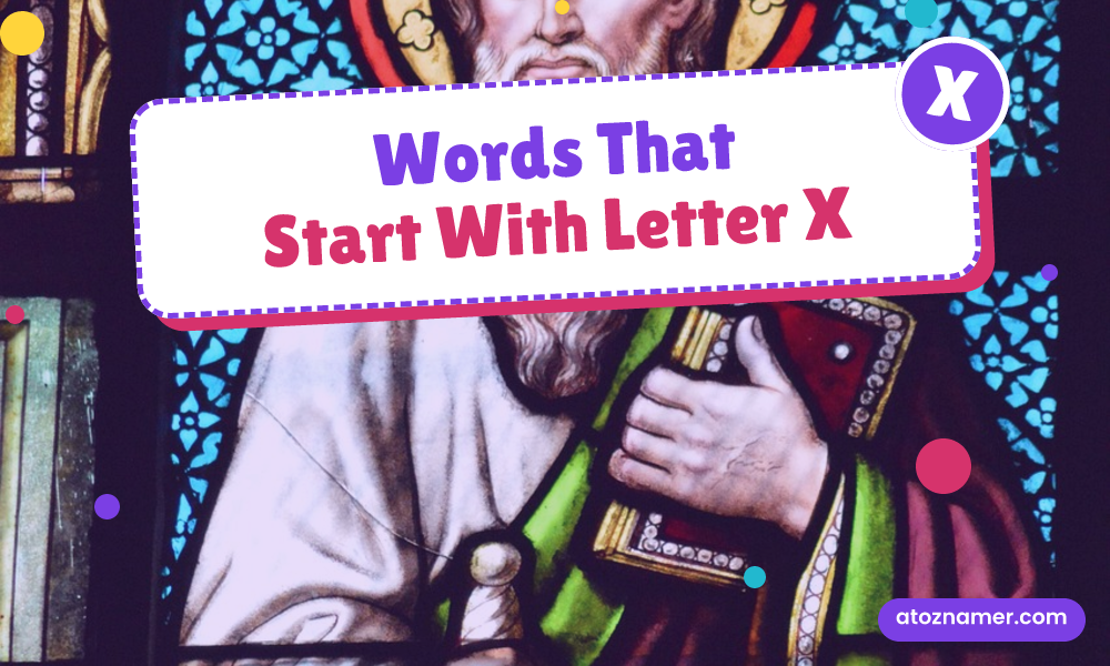 Words That Start With Letter X